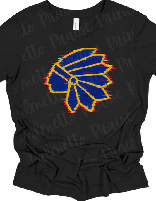 Youth Game Day Glitch Tee