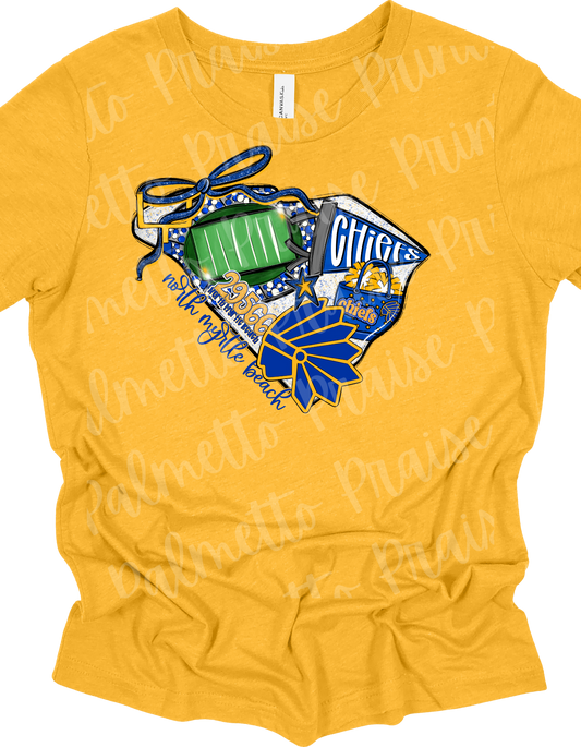 Youth Friday Night Lights & Chiefs Pride Tee