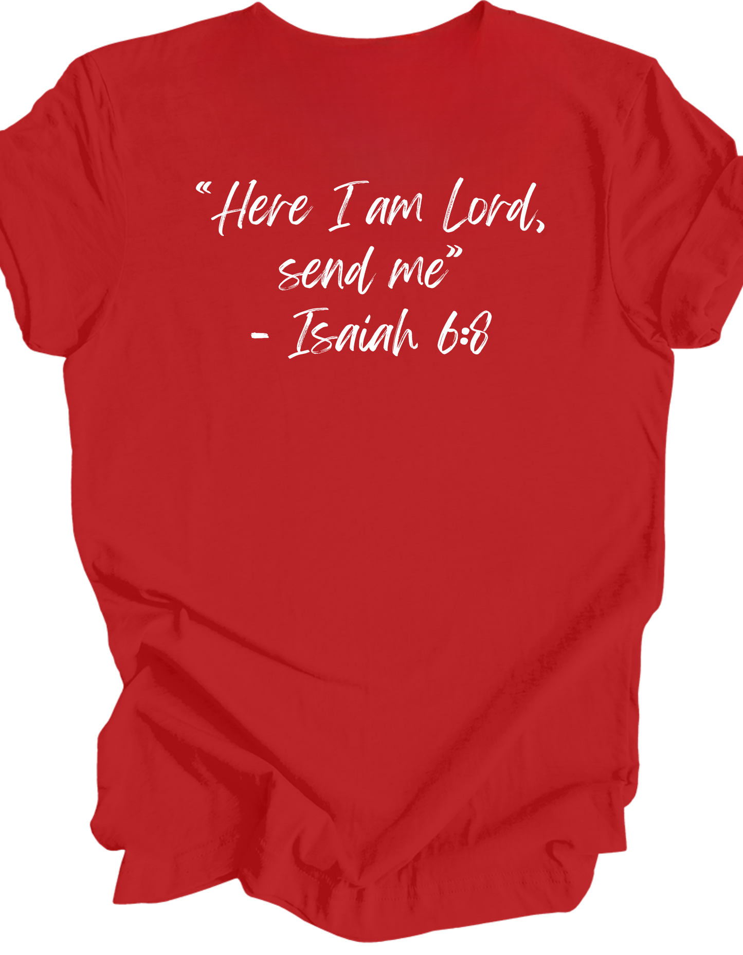 We Are Charlie Kirk - Isaiah 6:8 Tribute Tee (100% Proceeds Donated)