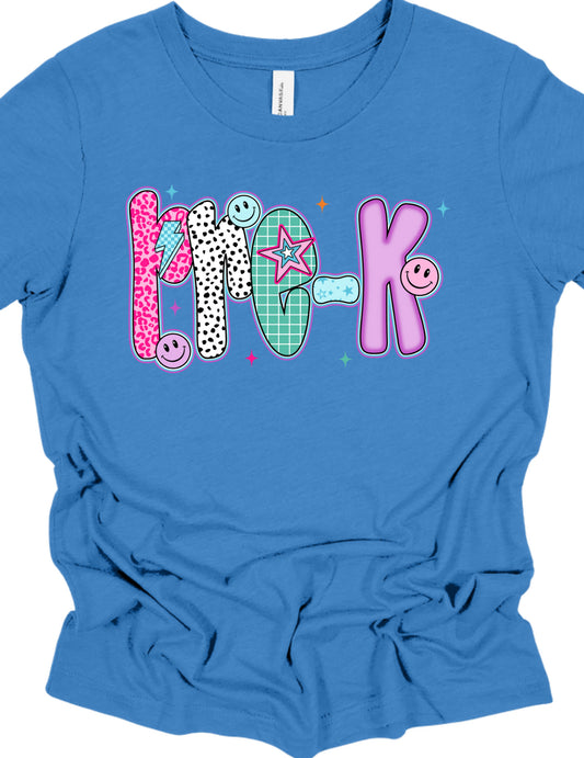 Color Pop Grade Level Shirts - PreK to 1st Grade