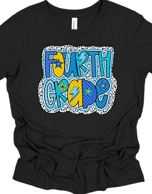 Color Pop Grade Level Shirts - PreK to 5th Grade