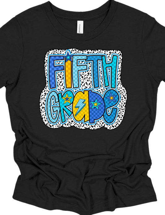 Color Pop Grade Level Shirts - PreK to 5th Grade